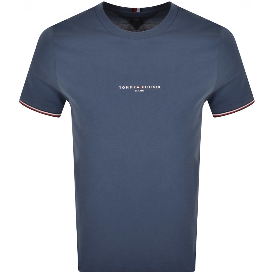 Tommy slim fit t shirt cheap